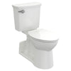 [209AA137.020] Yorkville® VorMax® Two-Piece 1.28 gpf/4.8 Lpf Chair Height Back Outlet Elongated EverClean® Toilet - White