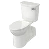 [209AA138.020] Yorkville® VorMax® Two-Piece 1.28 gpf/4.8 Lpf Right-Hand Trip Lever Chair Height Back Outlet Elongated EverClean® Toilet - White