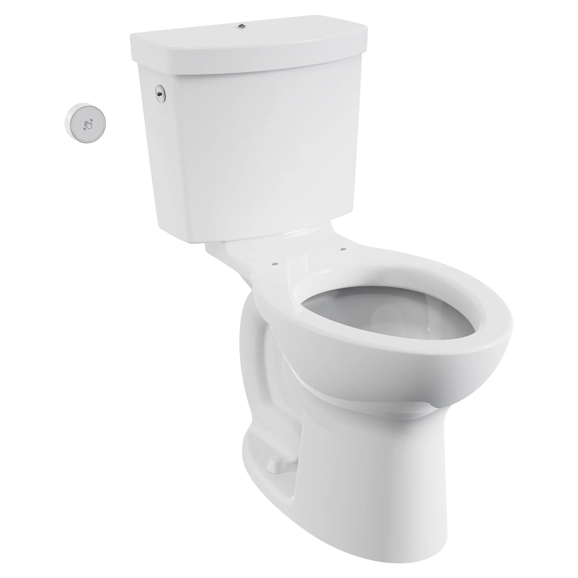 Cadet® Touchless Chair Height Elongated Toilet with Locking Device - Less Seat // WHITE // 49010_215AA769020_0_CDNwebp.webp