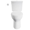[215AA769.020] Cadet® Touchless Chair Height Elongated Toilet with Locking Device - Less Seat - White