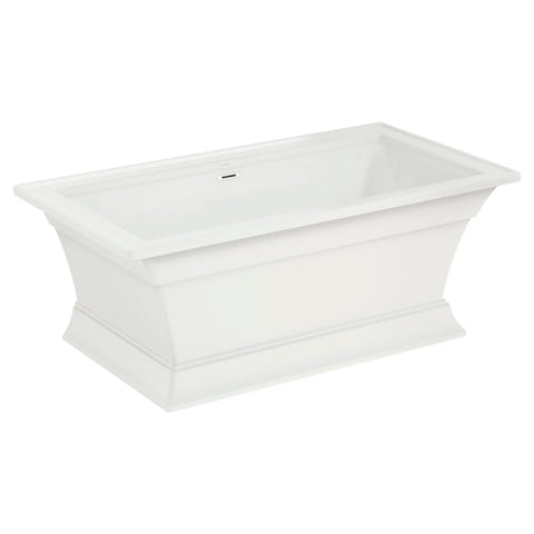 Town Square® S 68 x 36-Inch Freestanding Bathtub Center Drain With Integrated Overflow