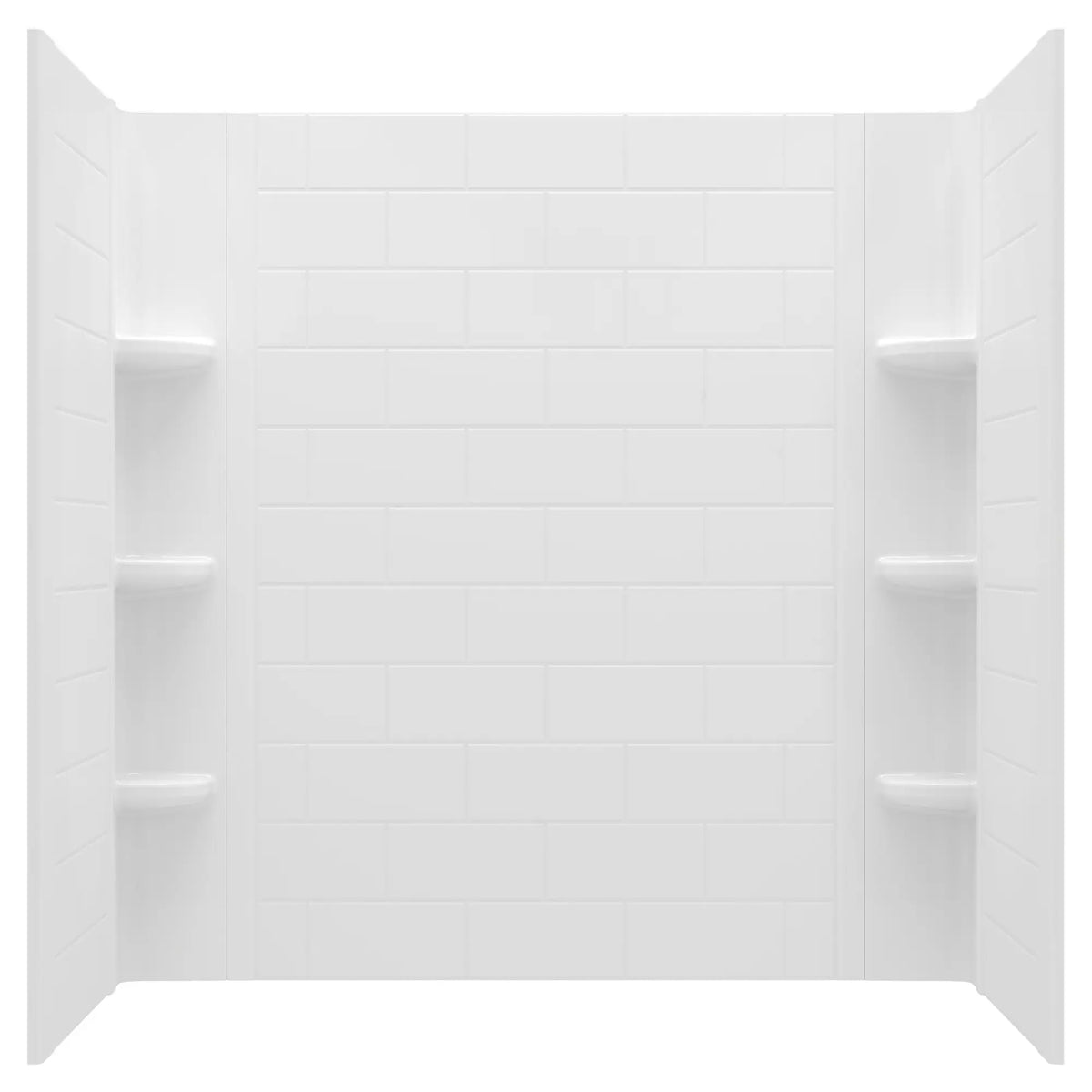 Princeton® PRO 60 x 30 x 60-inch Direct to Stud Subway Tile Bathtub Wall Set // WHITE // 52853_2961BWT60.011_0_CDNwebp_b36f6ad8-f3f4-4eb7-9476-bd5a0c4621fd.webp