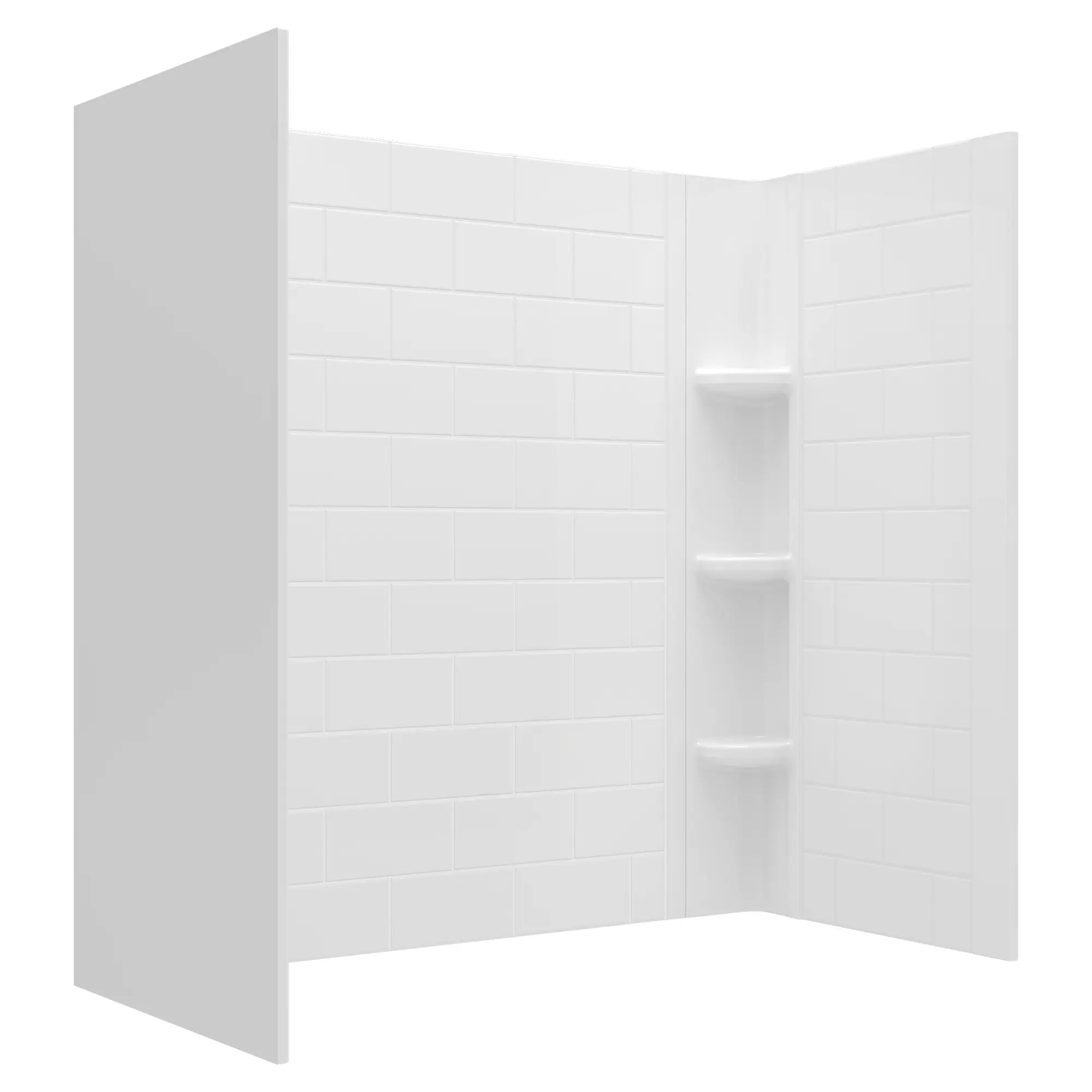 Princeton® PRO 60 x 30 x 60-inch Direct to Stud Subway Tile Bathtub Wall Set // WHITE // 52858_2961BWT60.011_1_0_CDNwebp_bfde03cc-5771-4b96-be9f-7d72edb1c69a.webp