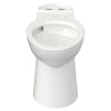 [3359A101.020] Yorkville® VorMax® Chair Height Back Outlet Elongated EverClean® Bowl - White