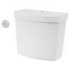 [4000769.020] Cadet Touchless 1.28 gpf Single Flush Toilet Tank Only with Locking Device - White