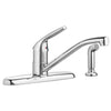 [4175701.002] Colony® Choice Single-Handle Kitchen Faucet 2.2 gmp/8.3 L/min With Side Spray - Polished Chrome