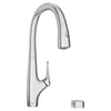 [4902330.075] Saybrook® Single-Handle Pull-Down Dual Spray Kitchen Faucet 1.5 gpm/5.7 L/min With Filter - Polished Chrome