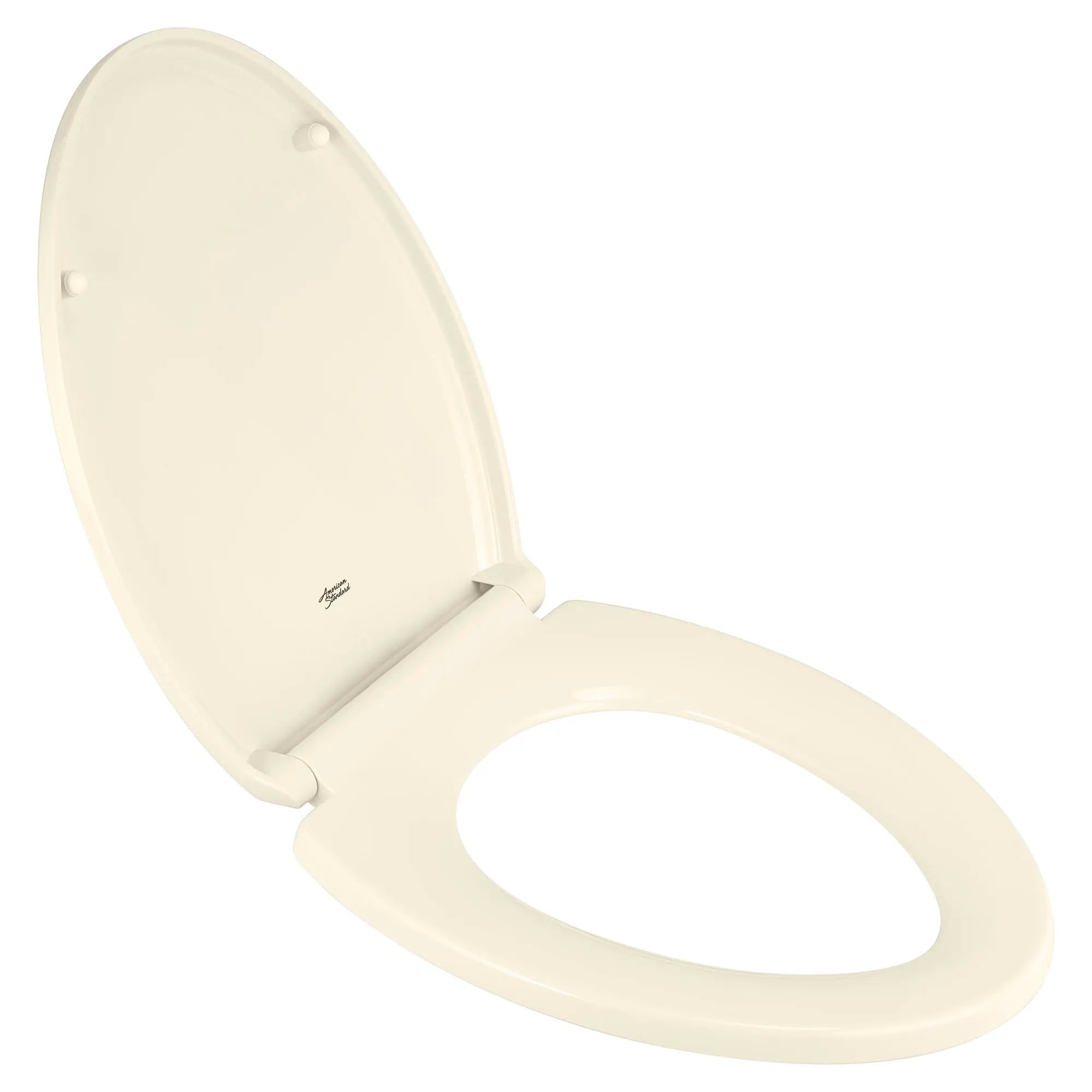 Traditional Slow-Close & Easy Lift-Off Elongated Toilet Seat // LINEN // 56881_5020A65G.222_3Q_Open_0_CDNwebp.webp
