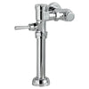 [6047111.002] Ultima Manual Toilet Flush Valve, Piston-Type, 1.1 gpf/4.2 Lpf - Polished Chrome