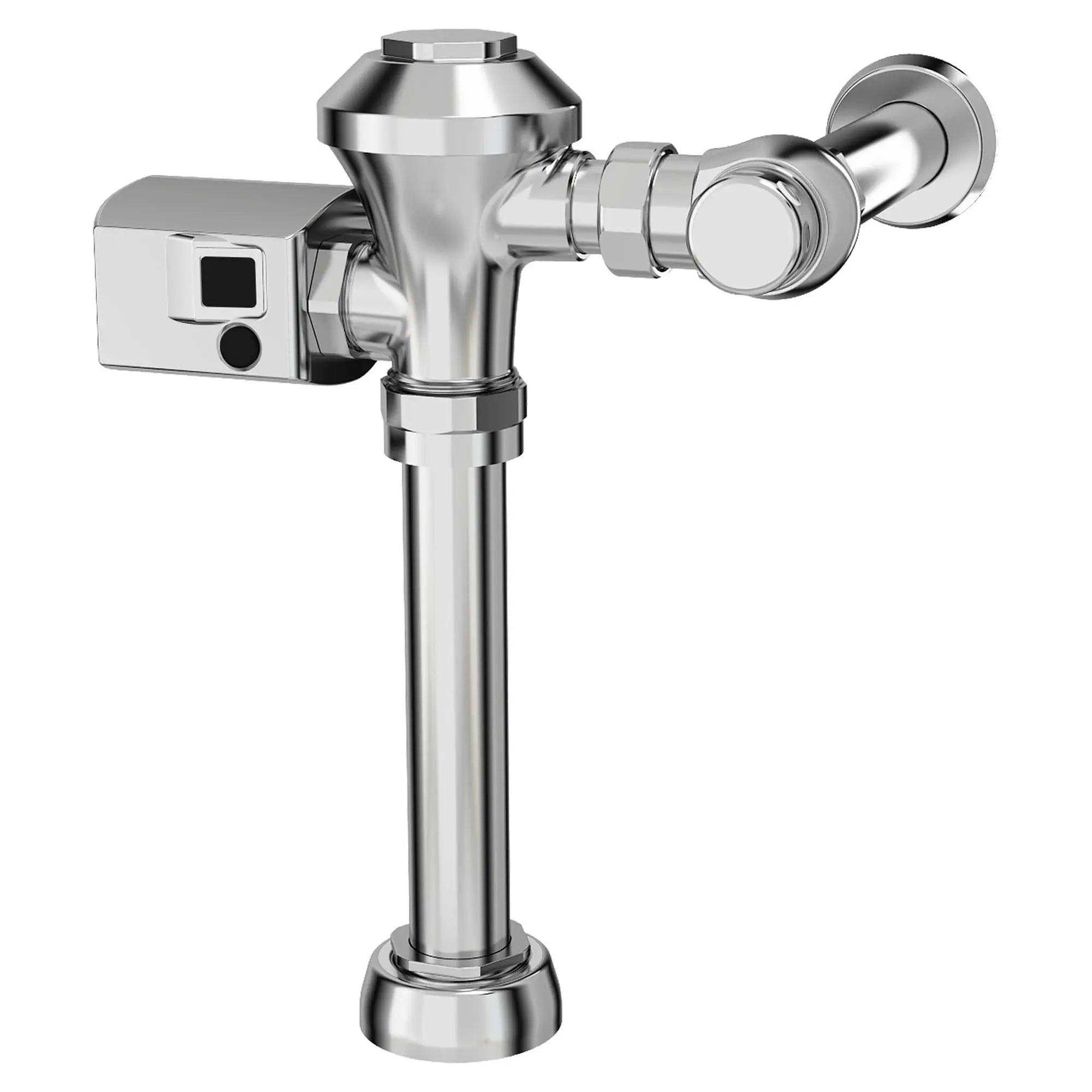 Ultima Touchless Sensor Toilet Flush Valve, Diaphragm-Type, 1.1 gpf/4.2 Lpf // POLISHED CHROME // 57614_6147SM111002_1_0_CDNwebp.webp