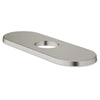 [70204P0.295] Clean IR® 4-Inch Deck Plate - Polished Chrome