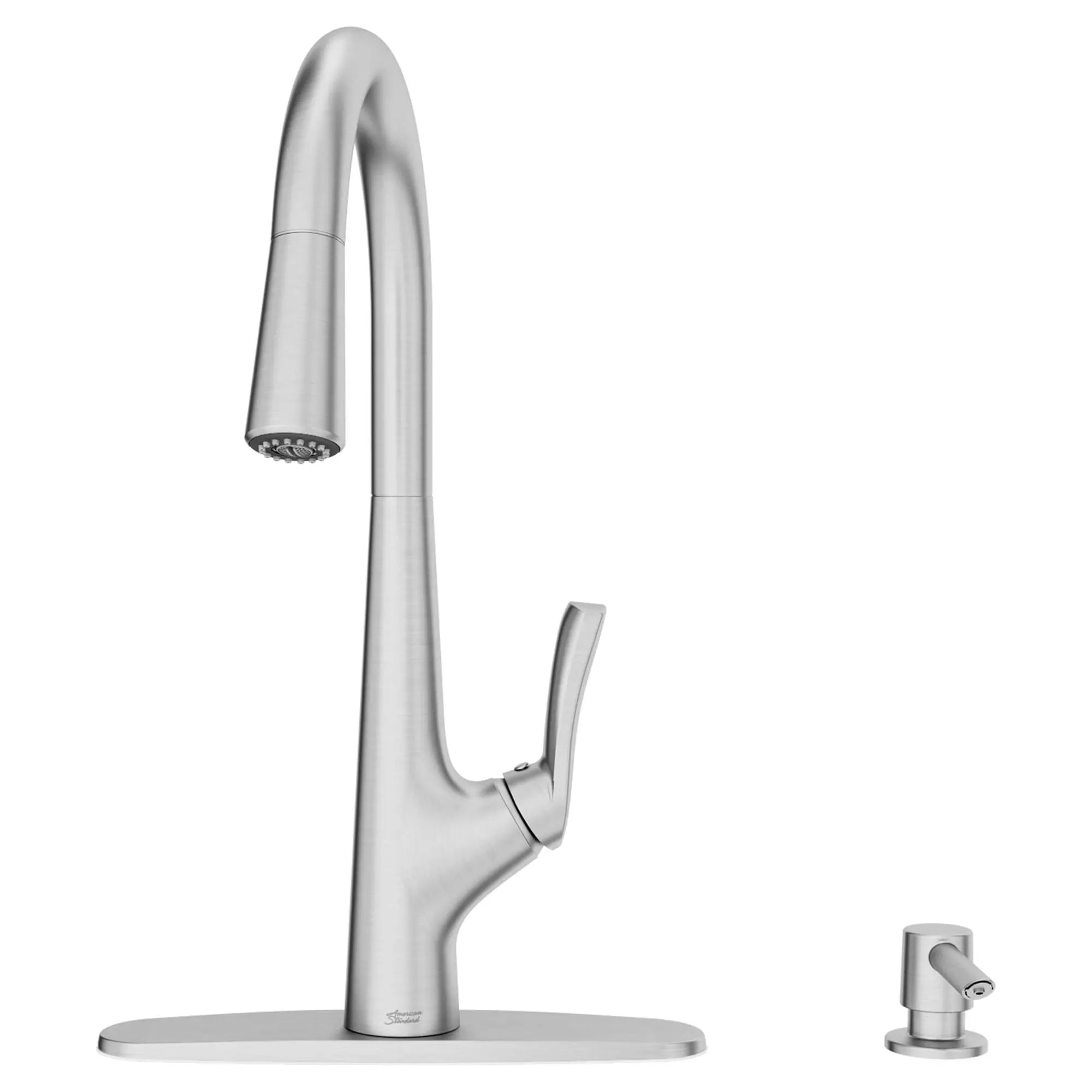 Copley Pull-Down Kitchen Faucet with Soap Dispenser // STAINLESS STEEL // 58437_7032300075_1_0_CDNwebp.webp