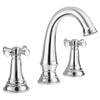 [7052827.002] Delancey® 8-Inch Widespread 2-Handle Bathroom Faucet 1.2 gpm/4.5 L/min With Cross Handles - Polished Chrome