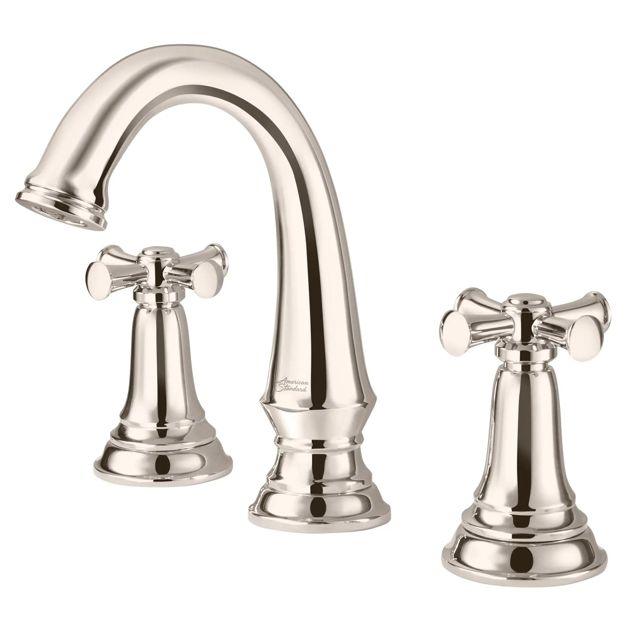 Delancey® 8-Inch Widespread 2-Handle Bathroom Faucet 1.2 gpm/4.5 L/min With Cross Handles // CROSS / POLISHED NICKEL // 58675_7052827013_2_0_CDNwebp.webp