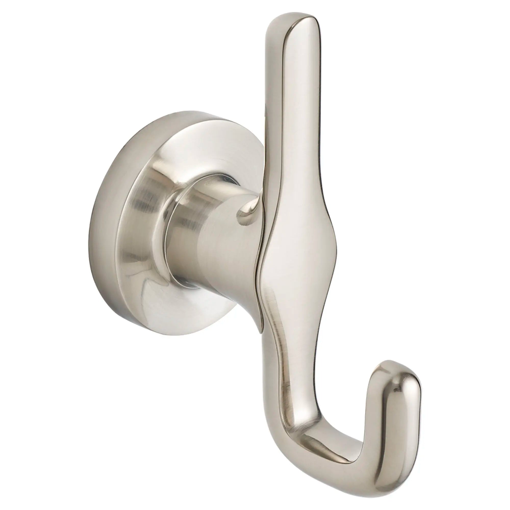 Studio® S Double Robe Hook // BRUSHED NICKEL // 59041_7105210295_1_0_CDNwebp.webp