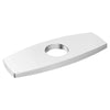 [7353101P.002] 4-Inch Deck Plate - Polished Chrome
