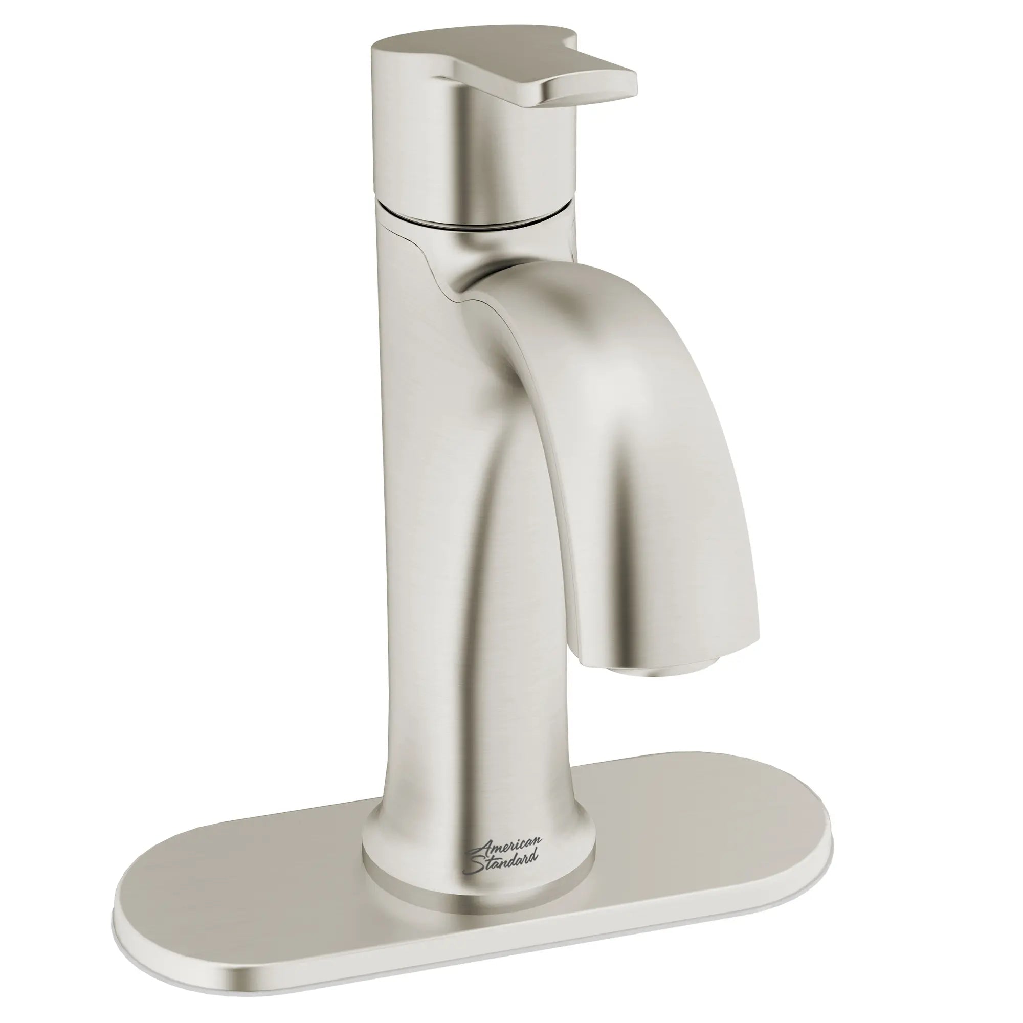 Corsham Single Hole Single-Handle Bathroom Faucet 1.2 gpm/4.5 L/min with Lever Handle // BRUSHED NICKEL // 61105_7428101.295_1_0_CDNwebp.webp