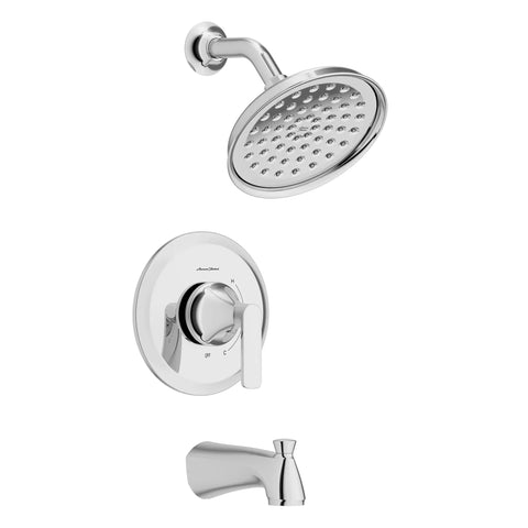 Corsham 1.8 gpm/6.8 L/min Tub and Shower Trim Kit With Water-Saving Showerhead, Double Ceramic Pressure Balance Cartridge With Lever Handle
