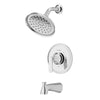 [7428508.002] Corsham 1.8 gpm/6.8 L/min Tub and Shower Trim Kit With Water-Saving Showerhead, Double Ceramic Pressure Balance Cartridge With Lever Handle - Polished Chrome