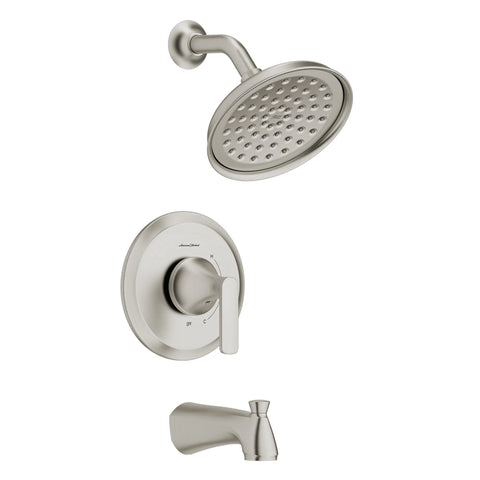 Corsham 1.8 gpm/6.8 L/min Tub and Shower Trim Kit With Water-Saving Showerhead, Double Ceramic Pressure Balance Cartridge With Lever Handle