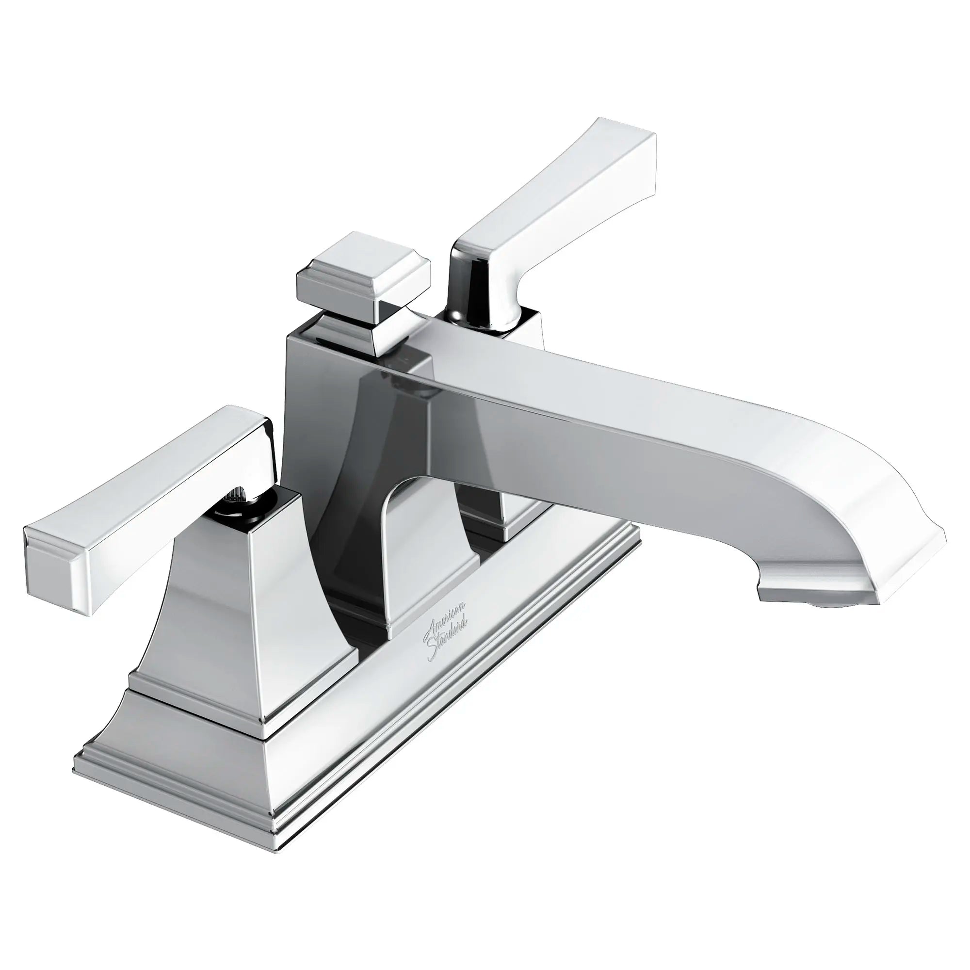 Town Square® S 4-Inch Centerset 2-Handle Bathroom Faucet 1.2 gpm/4.5 L/min With Lever Handles // POLISHED CHROME // 61889_7455207002_0_CDNwebp.webp