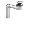 [7723018.002] Offset Grid Strainer Drain for Sinks - Polished Chrome