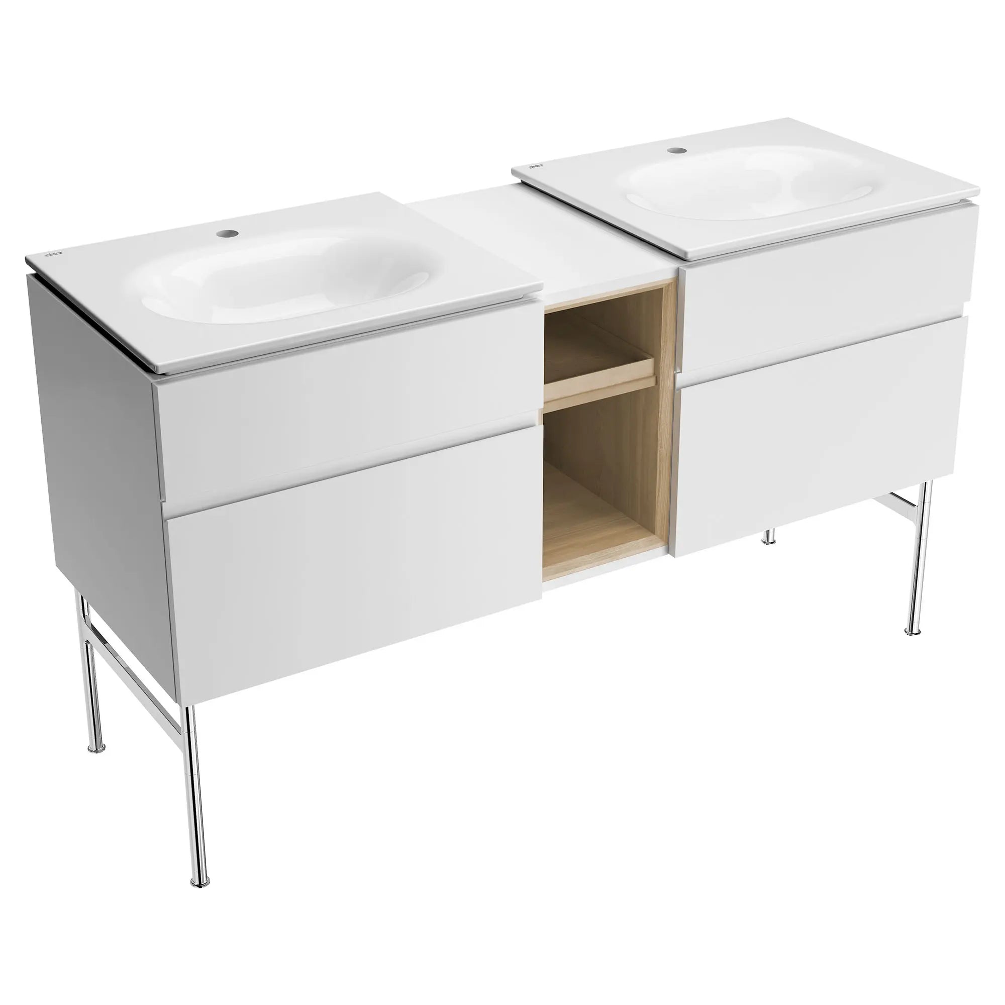 Studio® S 24-Inch Vitreous China Vanity Sink Top Center Hole Only // 24 IN / SINGLE HOLE / WHITE // 63338_8722000002_8725024020_1297001020_8727000020_1_0_CDNwebp.webp