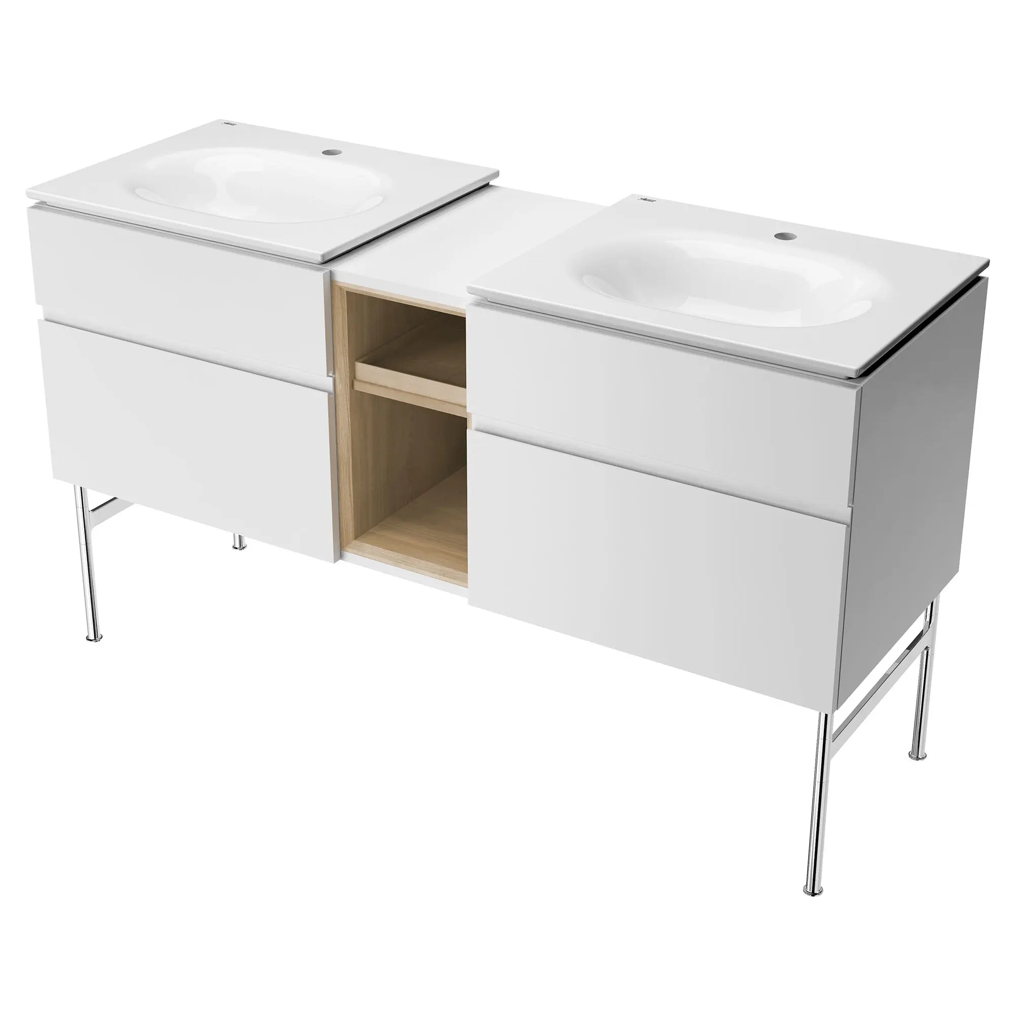 Studio® S 24-Inch Vitreous China Vanity Sink Top Center Hole Only // 24 IN / SINGLE HOLE / WHITE // 63339_8722000002_8725024020_1297001020_8727000020_2_0_CDNwebp.webp