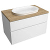 [7813001.478] Studio® S Above Counter Sink Top with Center Hole Only - Ash