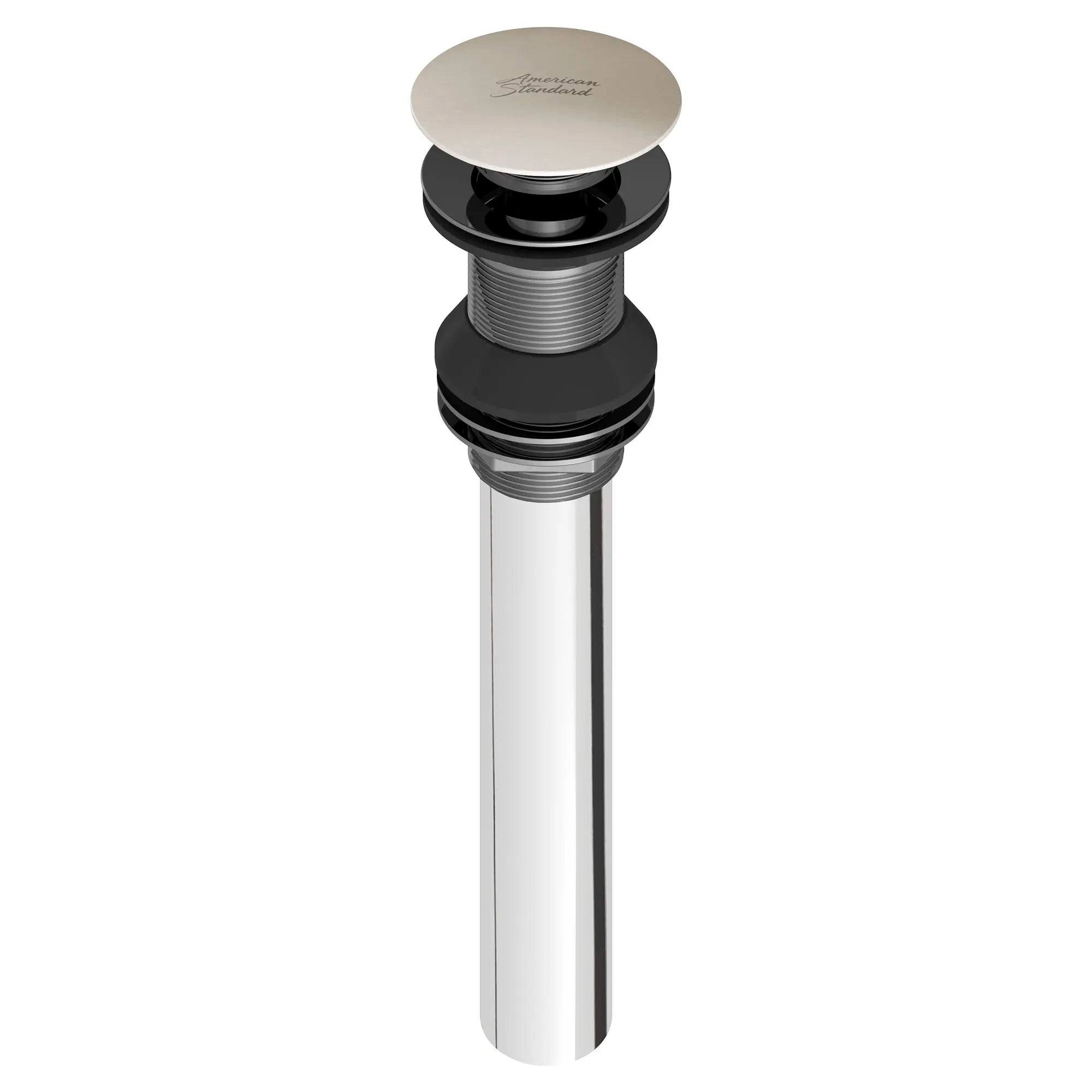 Push Pop-up Drain Without Overflow // BRUSHED NICKEL // 63716_8888112295_0_CDNwebp.webp