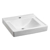[9024001EC.020] Decorum® Wall-Hung EverClean® Sink With Center Hole Only - White