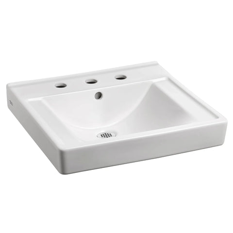 Decorum® Wall-Hung EverClean® Sink With 8-Inch Widespread