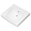 [9134001EC.020] Decorum® 21 x 20-1/4-Inch (533 x 514 mm) Wall-Hung EverClean® Sink With Center Hole Only - White