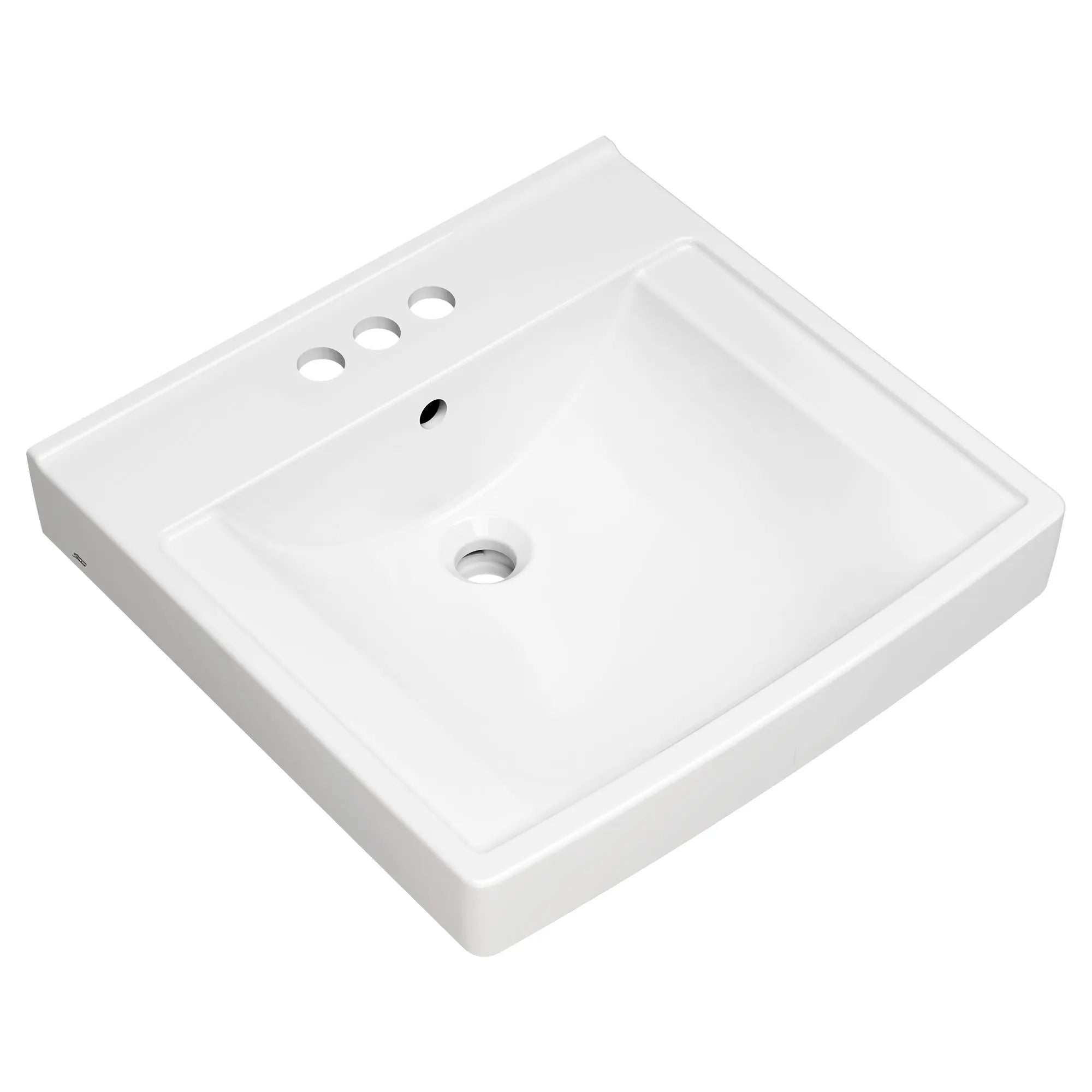 Decorum® 21 x 20-1/4-Inch (533 x 514 mm) Wall-Hung EverClean® Sink With 4-Inch Centerset // WHITE // 64248_9134004EC020_1_0_CDNwebp.webp