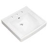 [9134008EC.020] Decorum® 21 x 20-1/4-Inch (533 x 514 mm) Wall-Hung EverClean® Sink With 8-Inch Widespread - White
