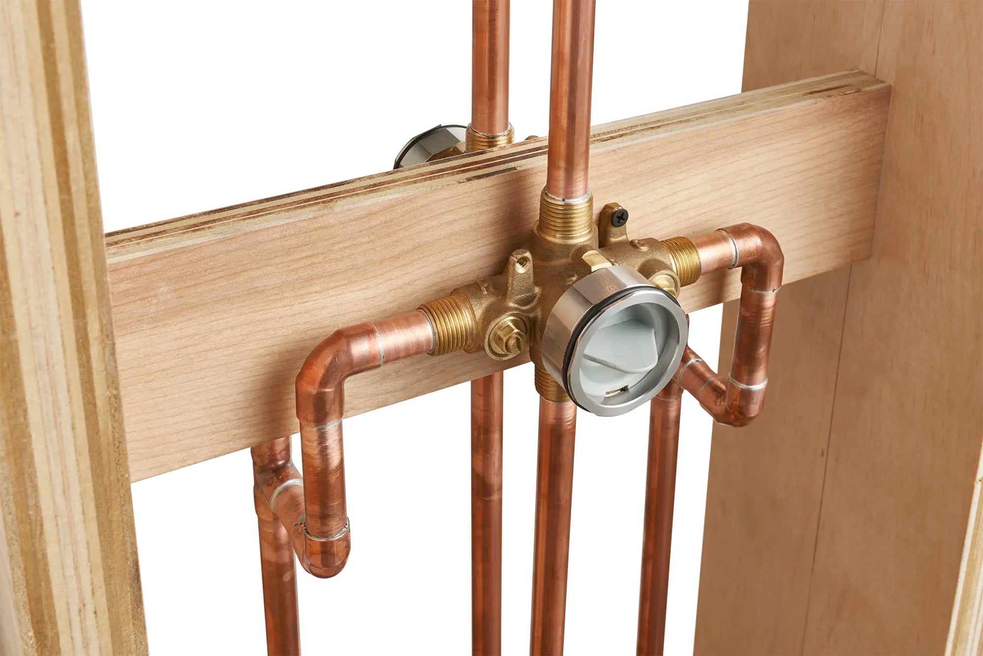 Flash® Shower Rough-In Valve With Universal Inlets/Outlets With Screwdriver Stops // NO FINISH // 66253_B_RU101SS_2_CDNwebp.webp