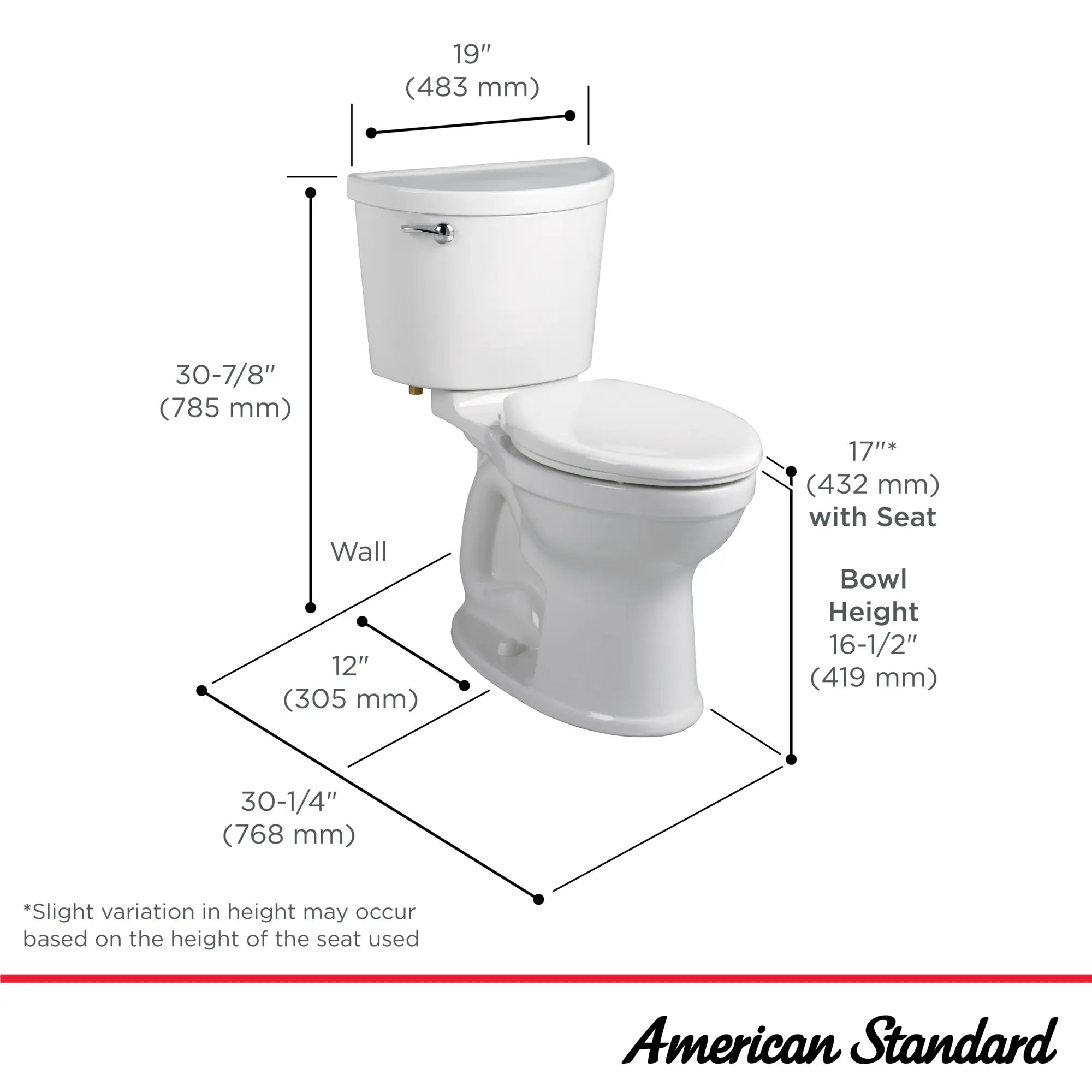 Champion PRO Two-Piece 1.6 gpf/6.0 Lpf Chair Height Elongated Toilet less Seat // WHITE // 67222_Champion_Infographic_211AA004_211AA104_0001_SEPT2025_1_CDNwebp.webp