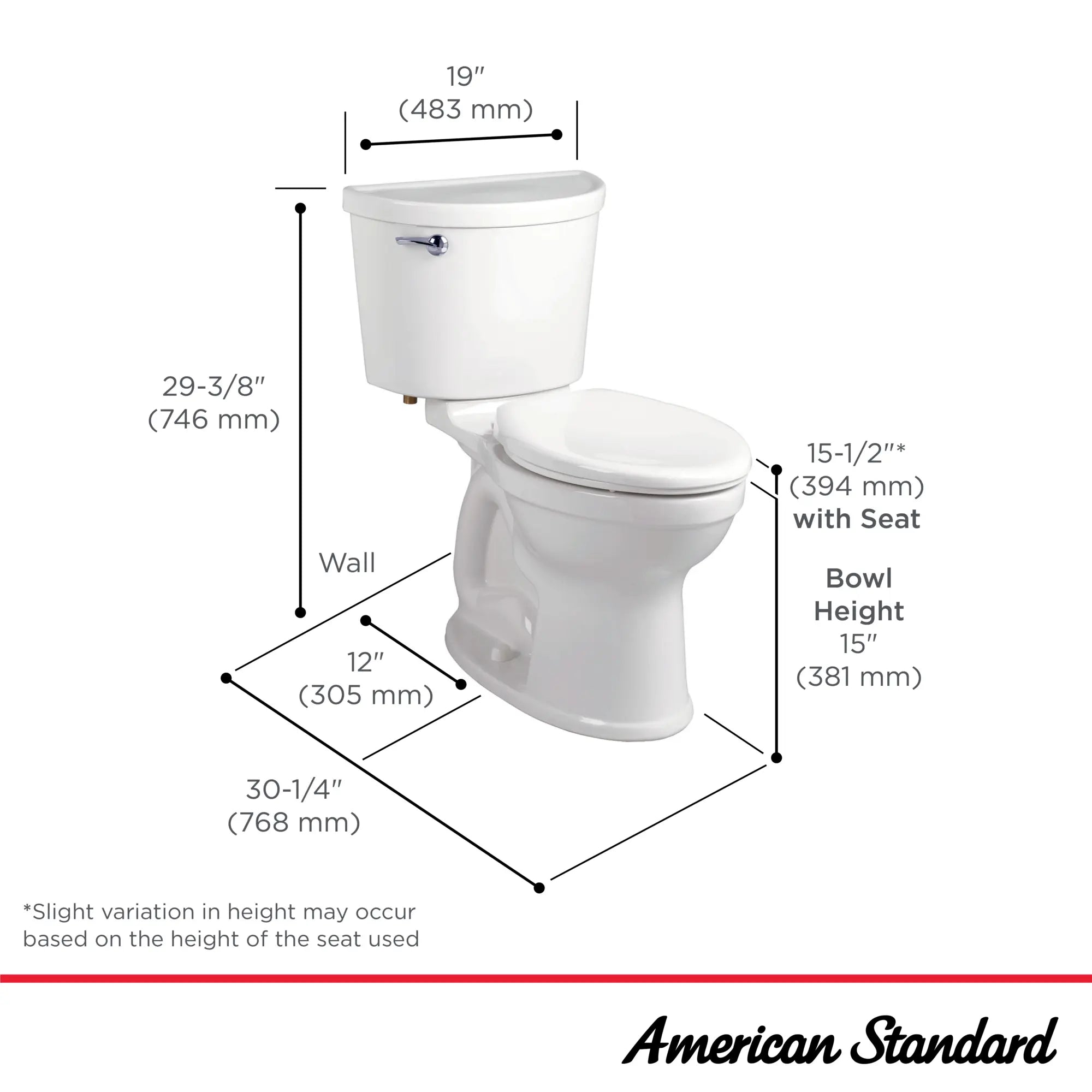 Champion PRO Two-Piece 1.6 gpf/6.0 Lpf Standard Height Elongated Toilet less Seat // WHITE // 67230_Champion_Infographic_211CA004_211CA104_0001_SEPT2025_1_CDNwebp.webp