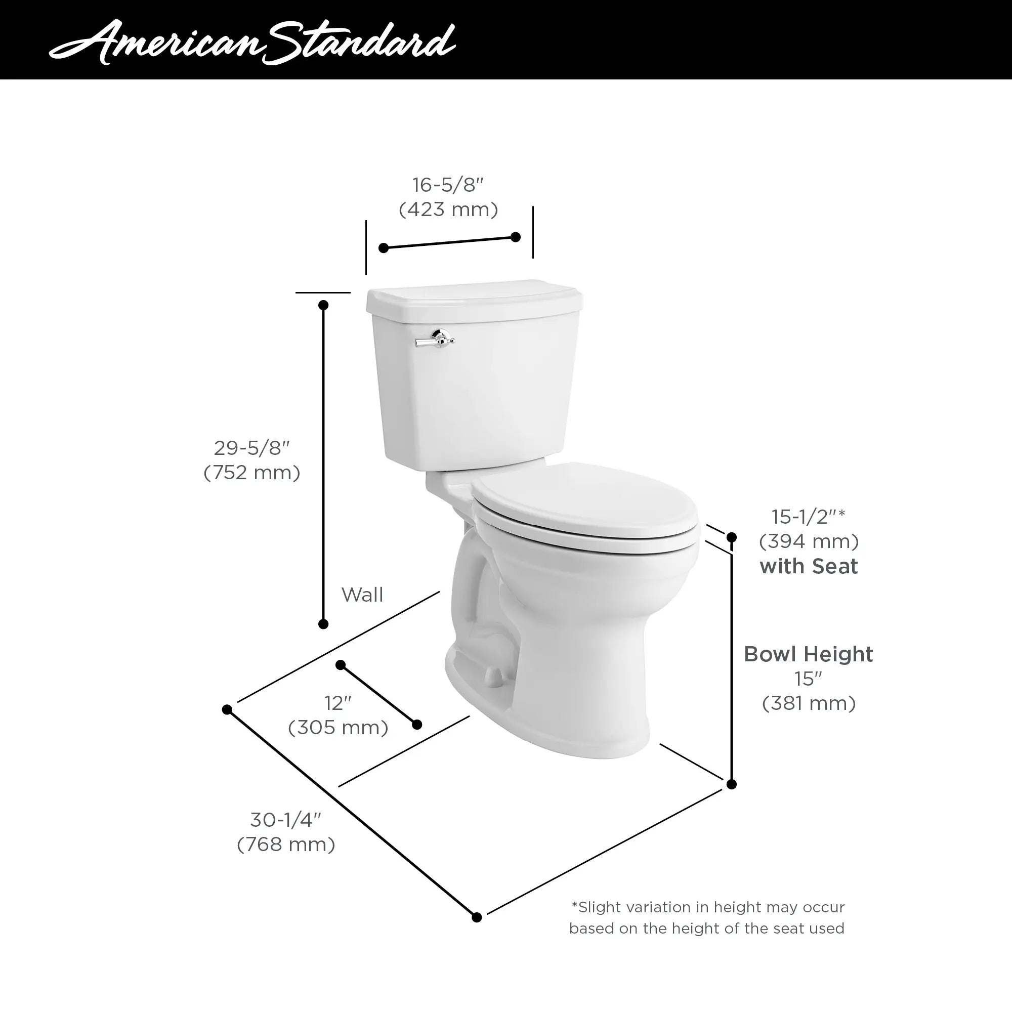 Portsmouth® Champion® PRO Two-Piece 1.28 gpf/4.8 Lpf Standard Height Elongated Toilet Less Seat // WHITE // 67235_AS_Champion_213CA104_Dimension_Infographic_0_CDNwebp.webp