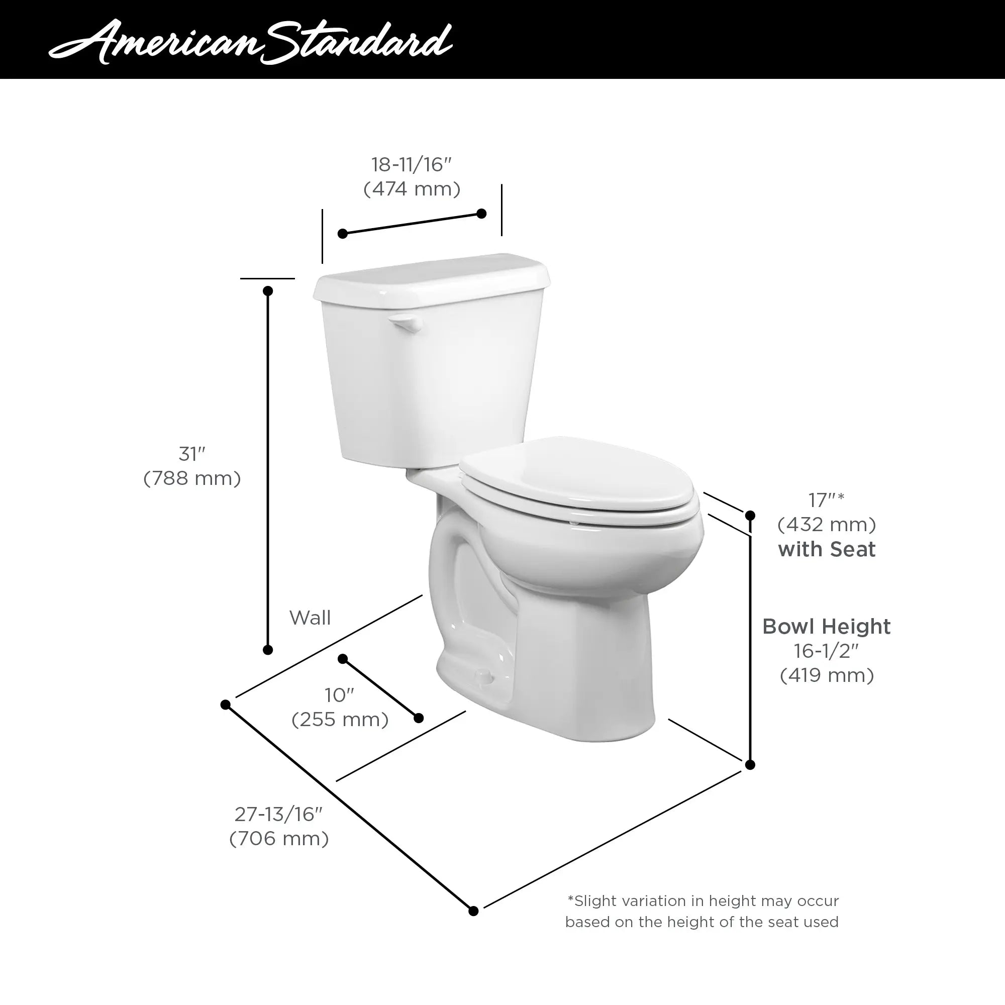 Colony® Two-Piece 1.28 gpf/4.8 Lpf Chair Height Elongated 10-Inch Rough Toilet Less Seat // WHITE // 67295_AS_Colony_Toilet_221AB104_Info_3_0_CDNwebp.webp