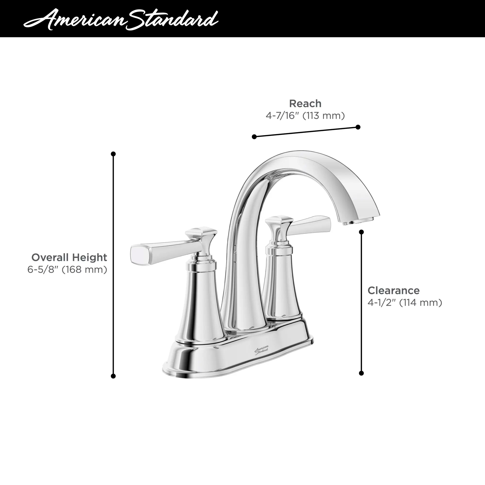 Glenmere 4-Inch Centerset 2-Handle Bathroom Faucet 1.2 gpm/4.5 L/min With Lever Handles // BRUSHED NICKEL // 67607_AS_Glenmere_Bath_7617207_Infographic_2_0_CDNwebp.webp