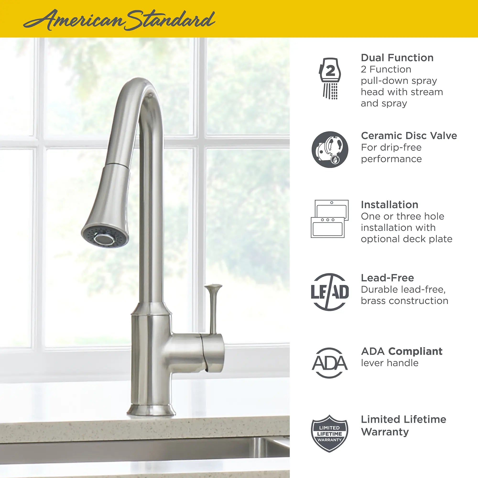 Pekoe® Single-Handle Pull-Down Dual-Spray Kitchen Faucet 2.2 gpm/8.3 L/min // POLISHED CHROME // 67702_2018_AS_Pekoe_4332300_Infographic_3_0_CDNwebp.webp