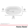 [1296000.020] Studio® S Above Counter Oval Sink - White