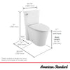 [226AA104.020] Studio® S Skirted Two-Piece 1.28 gpf/4.8 Lpf Chair Height Elongated Toilet With Seat - White