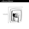 [TU353500.002] Townsend® Valve Only Trim Kit With Double Ceramic Pressure Balance Cartridge and Lever Handle - Polished Chrome