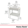 [9039030.020] Washstand for American Standard® Townsend® Sinks - White