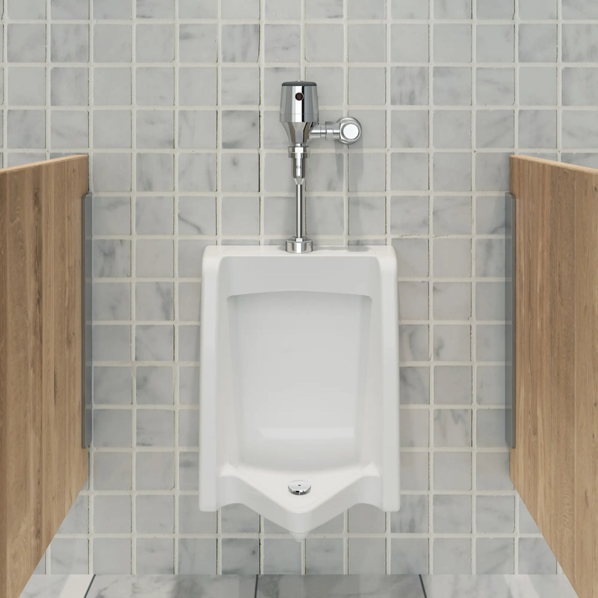 Ultima® Selectronic® Exposed Urinal Flush Valve, Diaphragm Type, Battery, 0.5 gpf/1.9 Lpf // POLISHED CHROME // 74681_B-6245013.002_1_CDNwebp.webp
