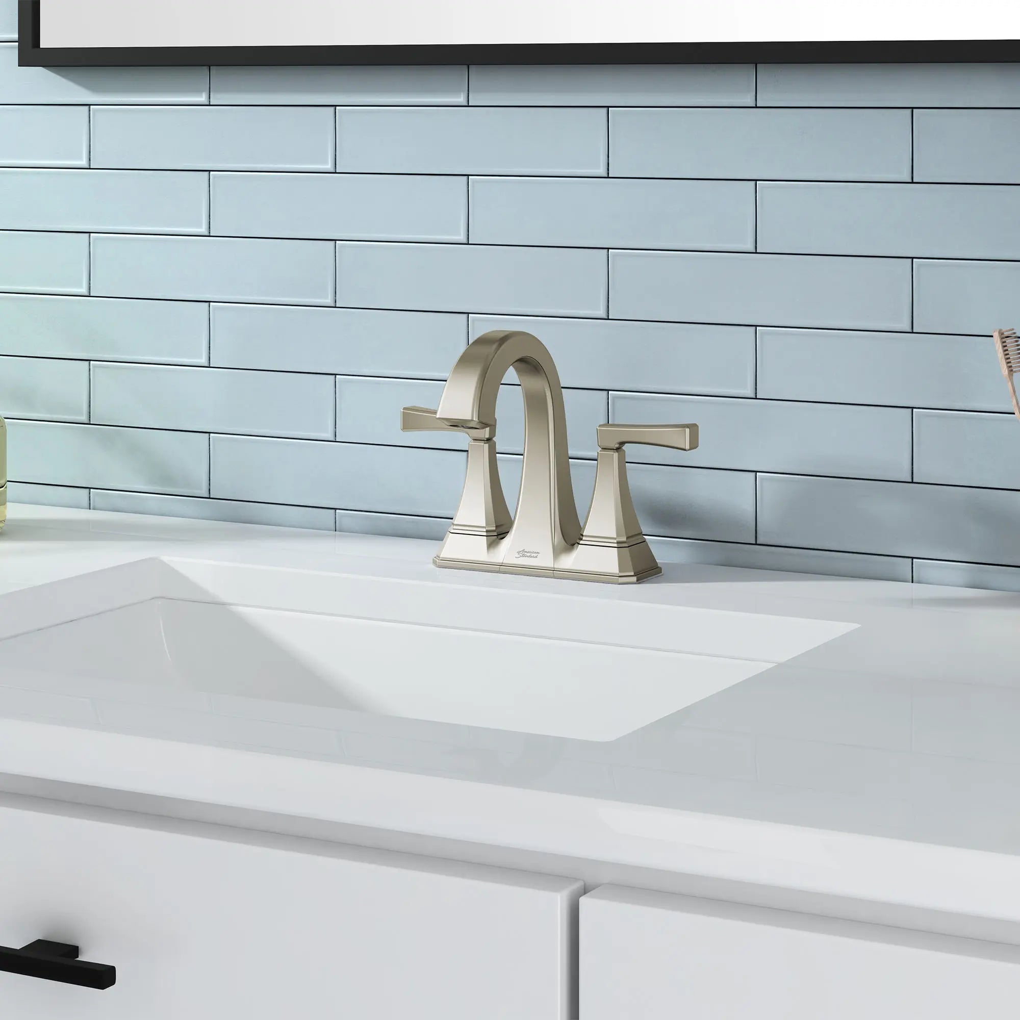 Westerly 4-In. Centerset 2-Handle Bathroom Faucet 1.2 GPM with Lever Handle // BRUSHED NICKEL // 74969_B-7012201295_1_CDNwebp.webp