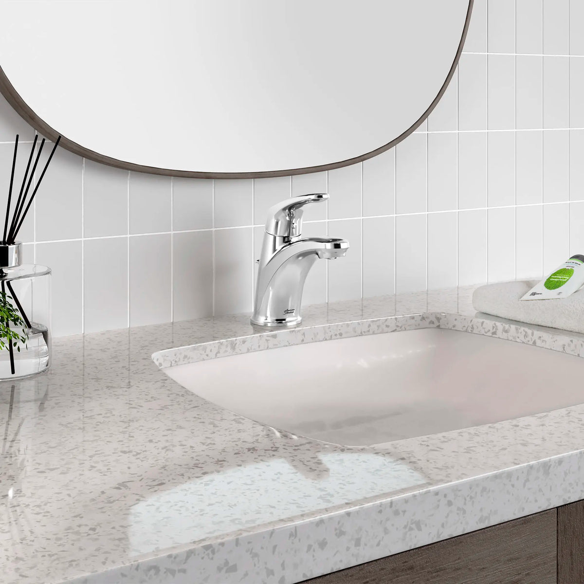 Colony® PRO Single Hole Single-Handle Bathroom Faucet 1.2 gpm/4.5 L/min With Lever Handle // POLISHED CHROME // 76338_B-7075100002_CDNwebp.webp