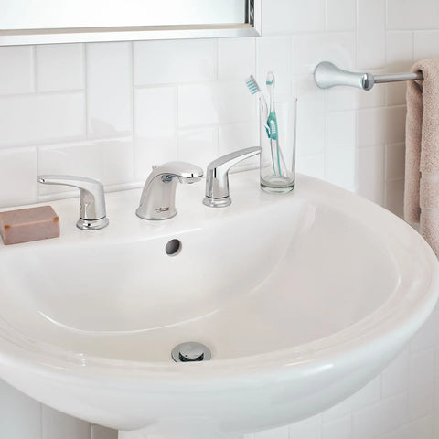 Colony® PRO 8-Inch Widespread 2-Handle Bathroom Faucet 1.2 gpm/4.5 L/min With Lever Handles